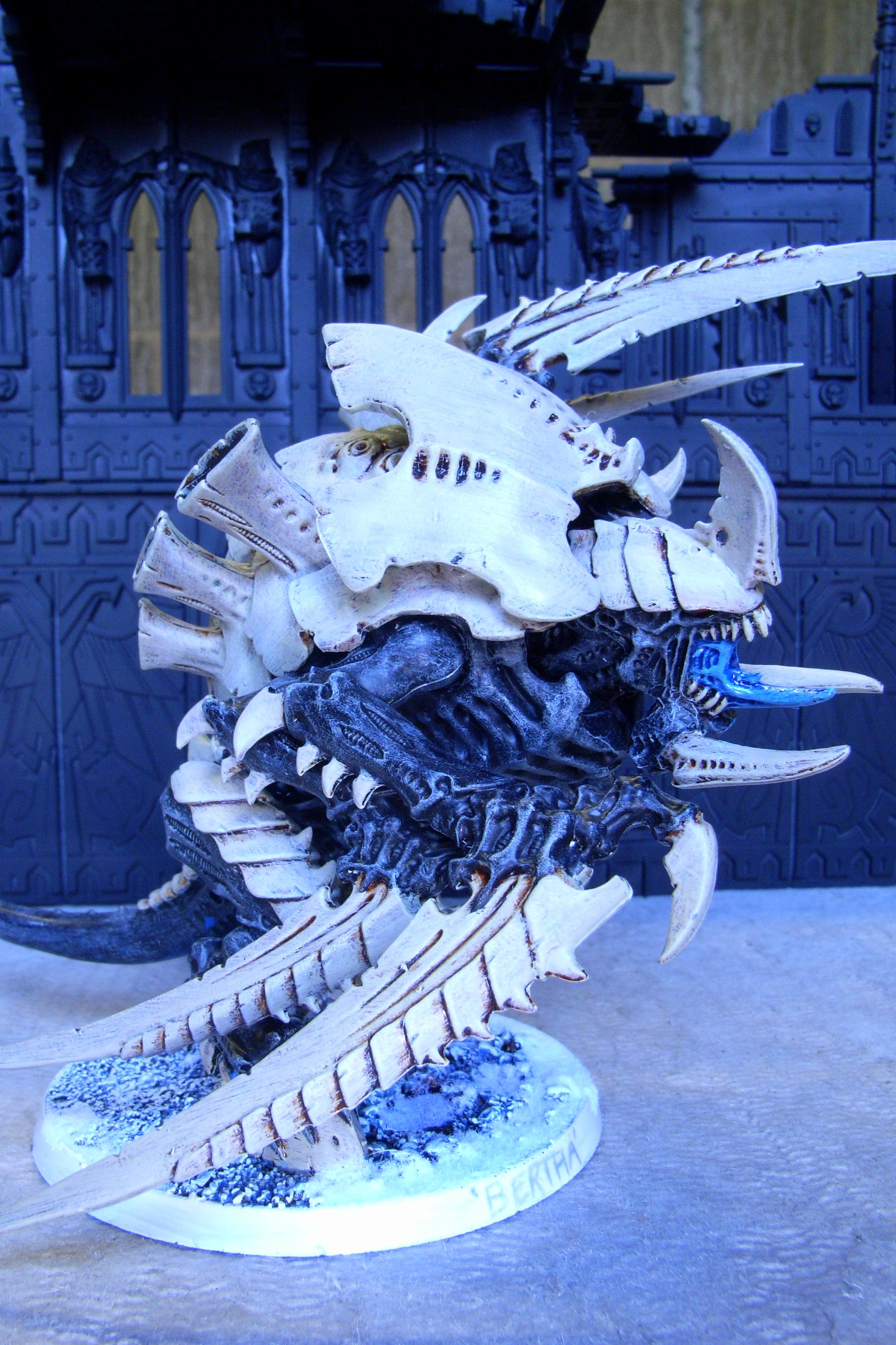 Carnifex, Tyranids, Warhammer 40,000 - Carnifex (Bertha) Side View ...